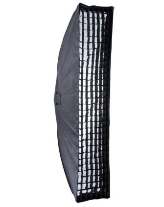Софтбокс - стрип SB-60200G (60х200см) с сотовой решёткой (5х5х5см)