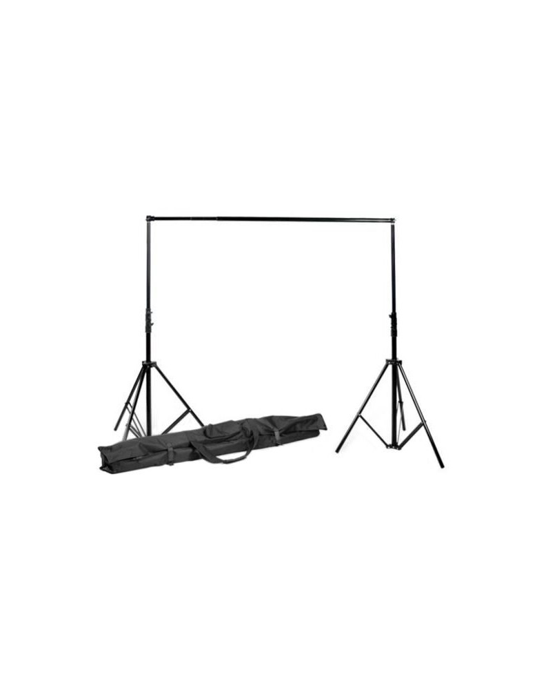 Система установки фона BS-05 max(см): H260см (стойка: Нmax-260см D35-30-25см), L310см (перекладина: 4шт. Х 78см) фото Fotogrifon