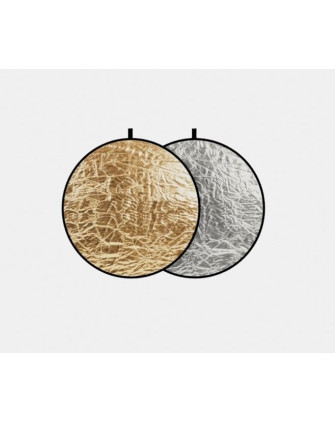 Отражатель R-80 GS (80см) золотой/серебряный