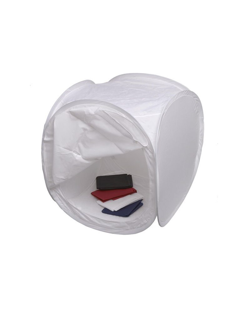 Световой бокс-куб SB-120 (120 см), 2 цв. фона (лайтбокс) фото Fotogrifon