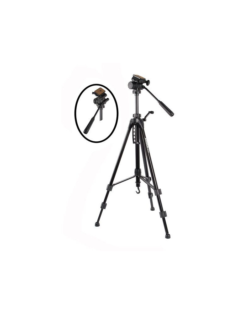 Штатив ARS-3716 для видеокамеры или фотокамеры (H620-1590мм, груз-3кг) фото Fotogrifon