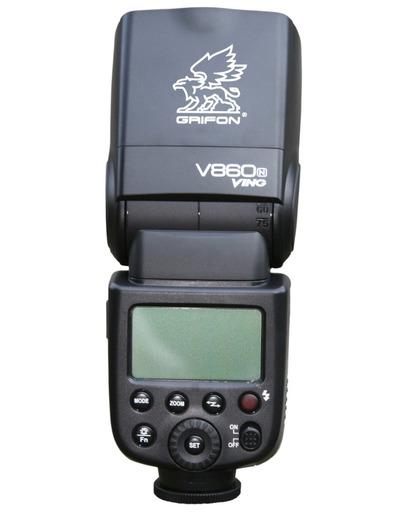 Фотовспышка накамерная V860N (центральный контакт, литиевые батареи) TTL фото Fotogrifon