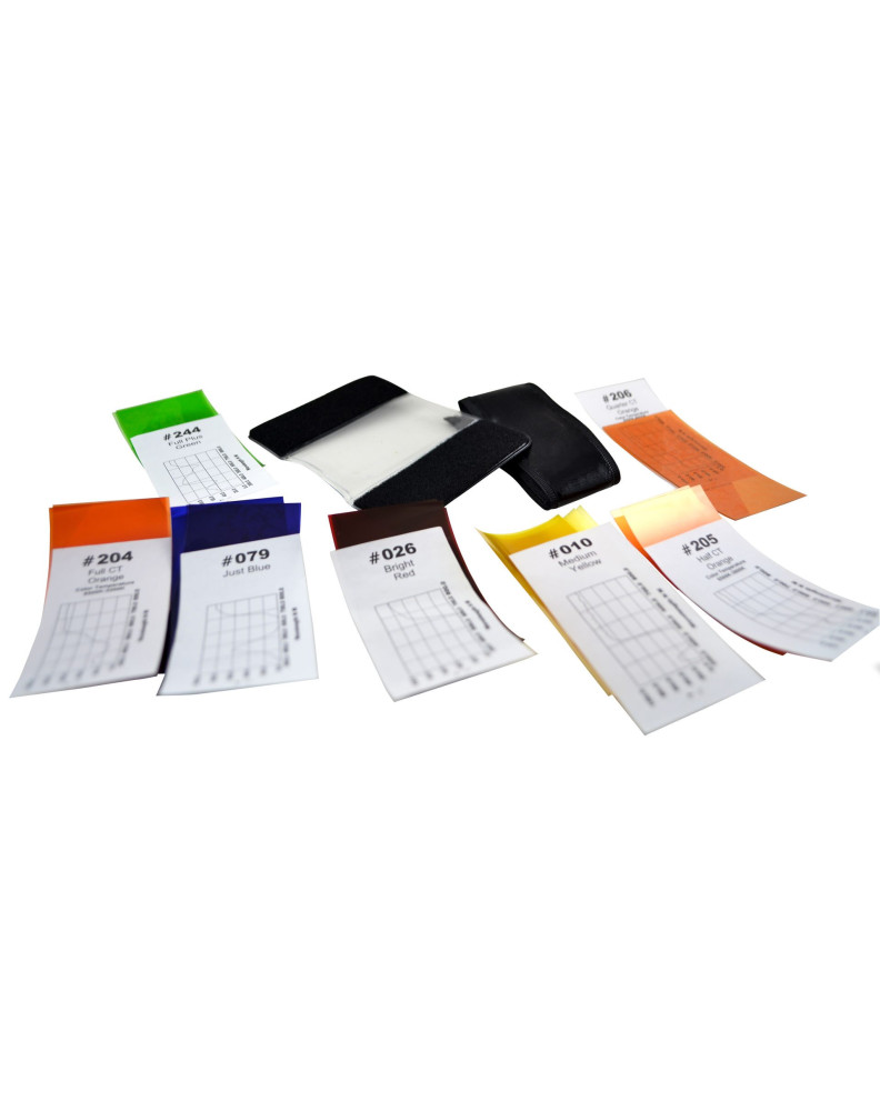 Фильтры CF-07 (набор) для накамерных фотовспышек фото Fotogrifon