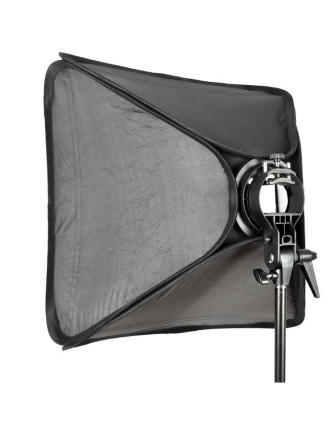 КОМПЛЕКТ SFUV-6060 : брекет (SLB-S), софтбокс 60х60см (быстрособираемый), сумка фото Fotogrifon