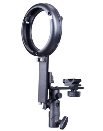 БРЕКЕТ SLB-L (крепление для установки фотовспышки на стойку с использованием студийных аксессуаров)