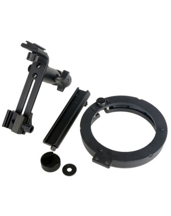 БРЕКЕТ SLB-L (крепление для установки фотовспышки на стойку с использованием студийных аксессуаров) фото Fotogrifon