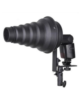 БРЕКЕТ SLB-L (крепление для установки фотовспышки на стойку с использованием студийных аксессуаров) фото Fotogrifon