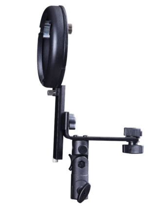 БРЕКЕТ SLB-L (крепление для установки фотовспышки на стойку с использованием студийных аксессуаров) фото Fotogrifon