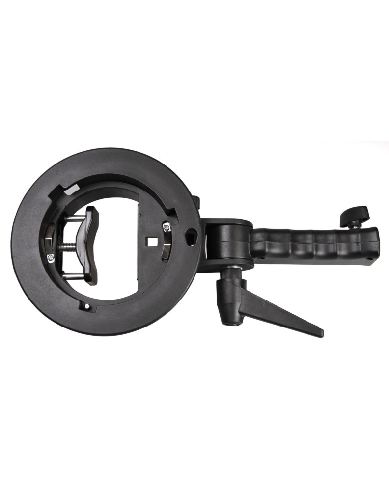 БРЕКЕТ SLB-S (крепление для установки фотовспышки на стойку с использованием студийных аксессуаров) фото Fotogrifon