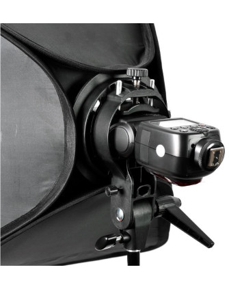 БРЕКЕТ SLB-S (крепление для установки фотовспышки на стойку с использованием студийных аксессуаров) фото Fotogrifon