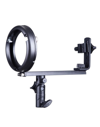 БРЕКЕТ SLB-T (крепление для установки фотовспышки на стойку с использованием студийных аксессуаров)