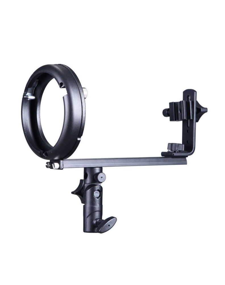 БРЕКЕТ SLB-T (крепление для установки фотовспышки на стойку с использованием студийных аксессуаров) фото Fotogrifon