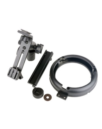 БРЕКЕТ SLB-T (крепление для установки фотовспышки на стойку с использованием студийных аксессуаров) фото Fotogrifon