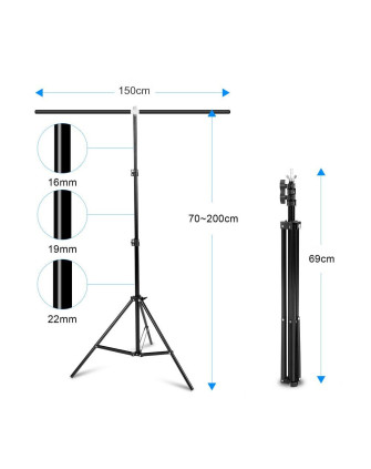 Перекладина BS-T300 телескопическая (Lmax305см) фото Fotogrifon