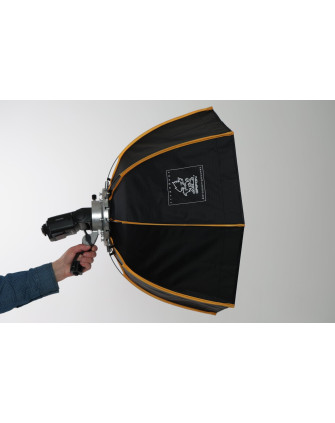 Софтбокс SB 2030 - 20х30см для накамерных фотовспышек (крепление-лента) фото Fotogrifon