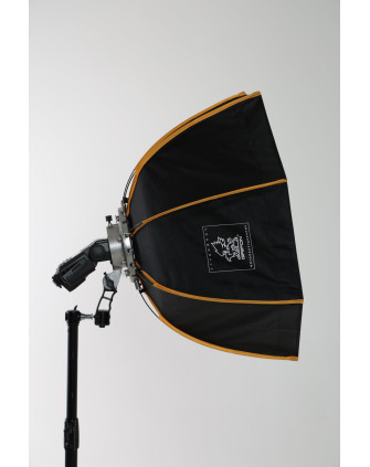 Быстрораскладной октабокс для накамерных вспышек KU-V1-70 (70 см) фото Fotogrifon