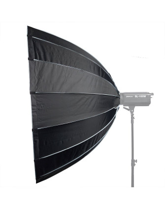 Быстрораскладной параболический софтбокс KU-16 S-120 (16 спиц 120 см) фото Fotogrifon