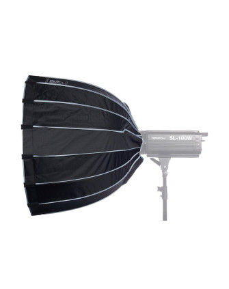Быстрораскладной параболический софтбокс KU-16 S-120 (16 спиц 120 см) фото Fotogrifon