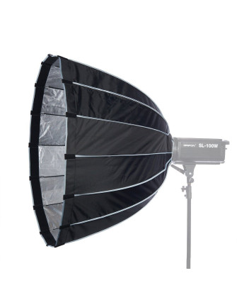 Быстрораскладной параболический софтбокс KU-16 S-150 (16 спиц 150 см) фото Fotogrifon