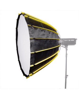 Быстрораскладной параболический софтбокс KU II-16 SW-90 (16 спиц 90 см) фото Fotogrifon