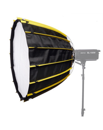 Быстрораскладной параболический софтбокс KU II-16 SW-120 (16 спиц 120 см) фото Fotogrifon