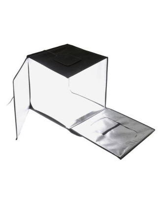 Световой бокс куб GRIFON LED 440 II ( LED панель, четыре фона, два диммера - регулятор мощности света и цветовой температуры ) р фото Fotogrifon