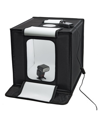 Световой бокс куб GRIFON LED 550 II ( LED панель, четыре фона, два диммера - регулятор мощности света и цветовой температуры ) р
