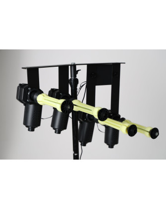 Радиоуправляемая электрическая система подъёма 4-х бумажных фонов B-4WA (только для бумажных фонов) на моторчиках и с пультом ди фото Fotogrifon