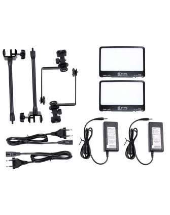 Стол для фотосъёмки DVK-280SL с 2-мя LED-осветителями (80 диодов) на гибких штангах