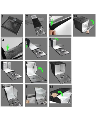 Фотобокс GRIFON LED 770 со светодиодным освещением фото Fotogrifon