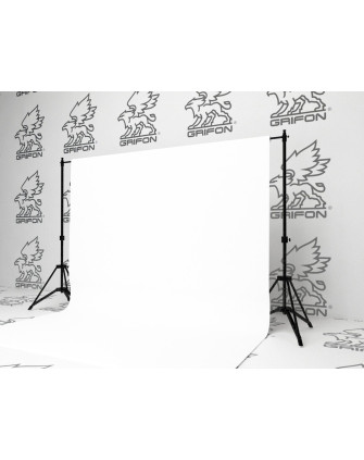 Фон тканевый B-111 (300х700см) белый