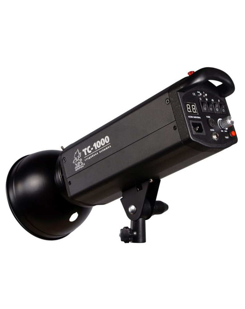 Вспышка студийная TC-1000 (1000Дж+пилот:150Вт) байонет BOWENS фото Fotogrifon
