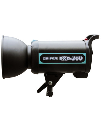 Вспышка студийная zXz-300 (300Дж+пилот:150Вт) байонет BOWENS (1/32-1/1, 1/2000s-1/800s 0,3-1,2s) фото Fotogrifon