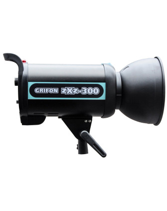 Вспышка студийная zXz-300 (300Дж+пилот:150Вт) байонет BOWENS (1/32-1/1, 1/2000s-1/800s 0,3-1,2s) фото Fotogrifon
