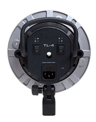 Осветитель TL-4 постоянного света 4-х ламповый (цоколь Е27) металлический фото Fotogrifon