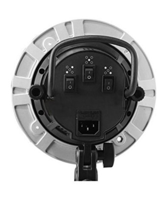 Осветитель TL-5 постоянного света 5-и ламповый (цоколь Е27) металлический фото Fotogrifon