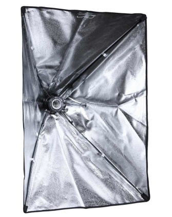 Софтбокс SB-5070AC быстрораскладывающийся с патроном цоколем Е27 (50х70см)