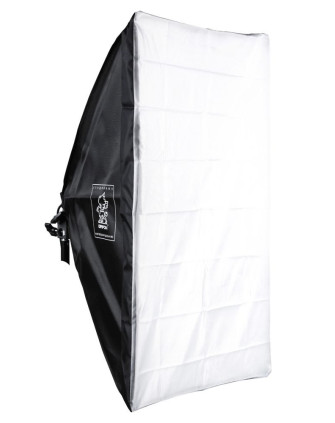 Софтбокс SB-5070AC быстрораскладывающийся с патроном цоколем Е27 (50х70см) фото Fotogrifon
