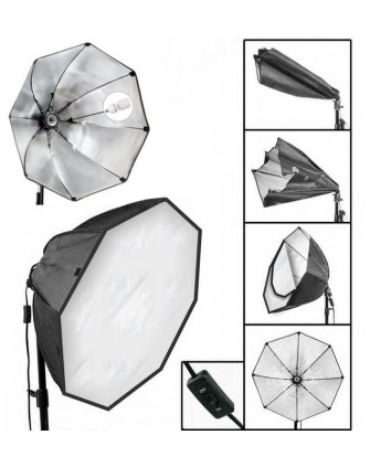 Октабокс SB-OB6AC быстрораскладывающийся с патроном цоколем Е27