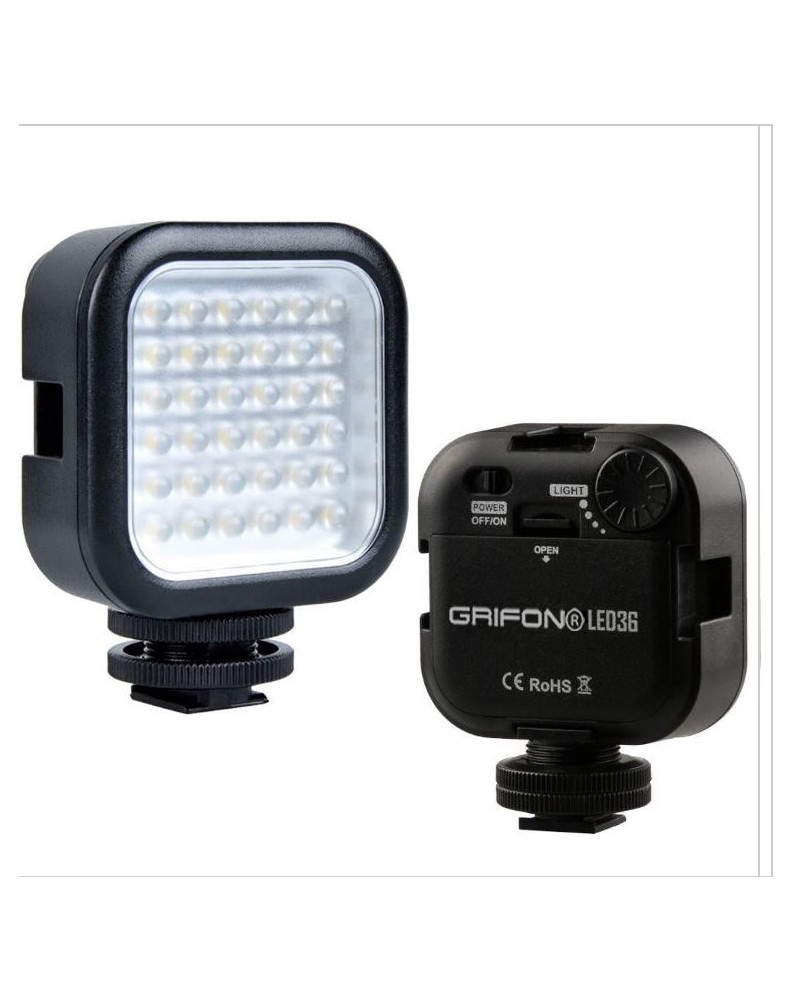 LED-осветитель LED-36 для фотокамеры (36 диодов) фото Fotogrifon