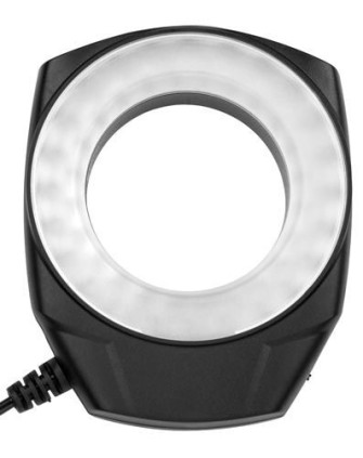LED-осветитель LED-48ring для фотокамеры (48 диодов) кольцевой (комплект колец для объективов) фото Fotogrifon